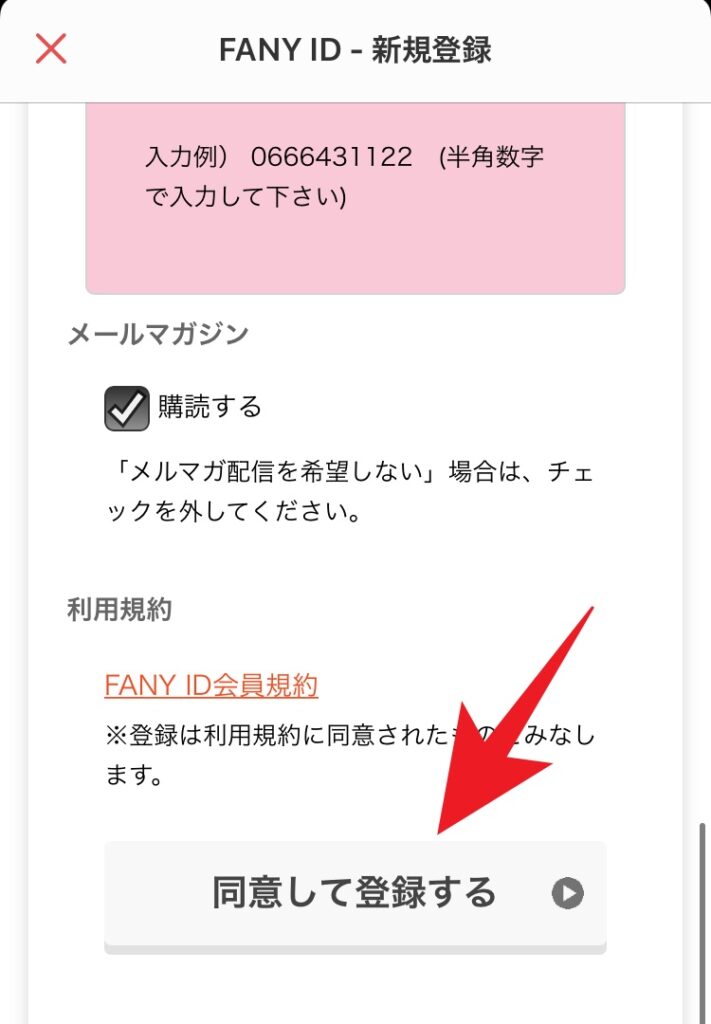 FANY Online Ticket